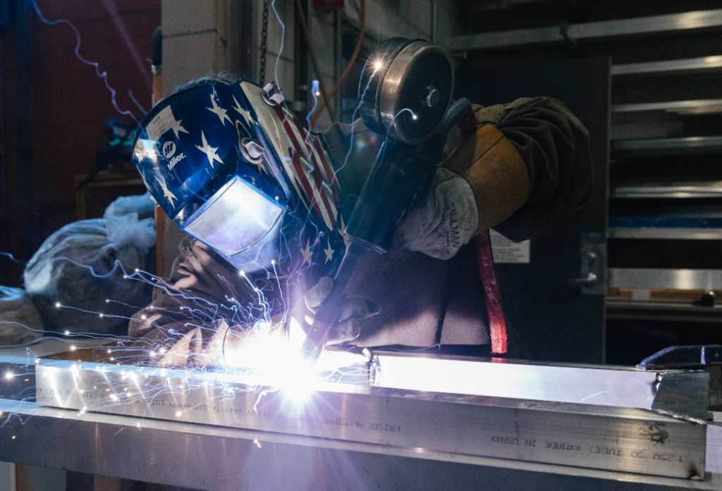 welder welding 